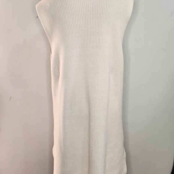 H&M Cream Ribbed Knit Tank Top - Picture 7 of 9